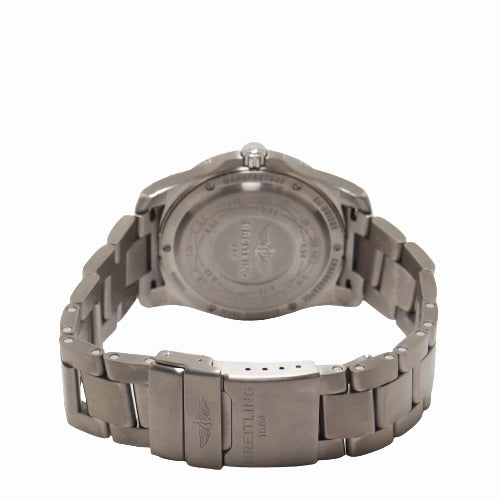 Breitling Mens Aerospace EVO Titanium 43mm Black Dial Watch Reference# E79363101B1E1 - Happy Jewelers Fine Jewelry Lifetime Warranty