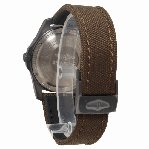 Breitling Men's Exospace B55 Titanium 43mm Black Dial Watch Reference# V79363 - Happy Jewelers Fine Jewelry Lifetime Warranty