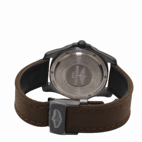 Breitling Men's Exospace B55 Titanium 43mm Black Dial Watch Reference# V79363 - Happy Jewelers Fine Jewelry Lifetime Warranty