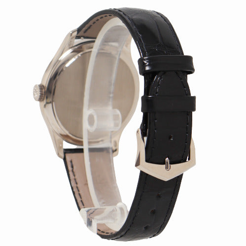 Patek Philippe Calatrava White Gold 39mm Black Stick Dial Watch Reference# 5227G-010 - Happy Jewelers Fine Jewelry Lifetime Warranty