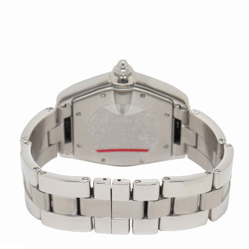 Cartier Roadster Stainless Steel 38mm Black Dial Watch Reference# W62002V3 - Happy Jewelers Fine Jewelry Lifetime Warranty