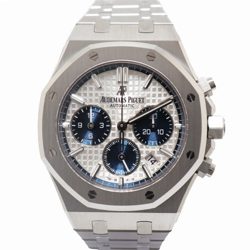 Load image into Gallery viewer, Audemars Piguet Royal Oak Stainless Steel 38mm White &amp;quot;Grande Tapisserie&amp;quot; Dial Watch Reference# 26315ST.OO.1256ST.01 - Happy Jewelers Fine Jewelry Lifetime Warranty
