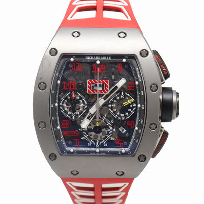 Richard Mille Men’s RM011 "Filipe Massa" Titanium 50mm x 40mm Skeleton Dial Watch Reference#  RM011 - Happy Jewelers Fine Jewelry Lifetime Warranty