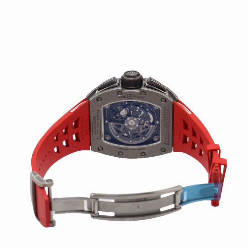 Richard Mille Men’s RM011 "Filipe Massa" Titanium 50mm x 40mm Skeleton Dial Watch Reference#  RM011 - Happy Jewelers Fine Jewelry Lifetime Warranty