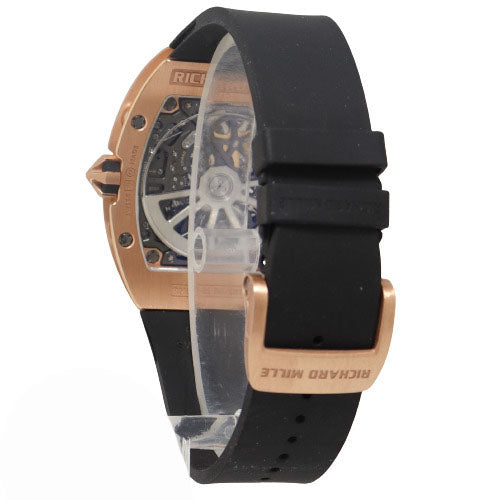 Richard Mille Mens Extra Flat Automatic Rose Gold Skeleton Dial Watch Reference# RM67-01 - Happy Jewelers Fine Jewelry Lifetime Warranty