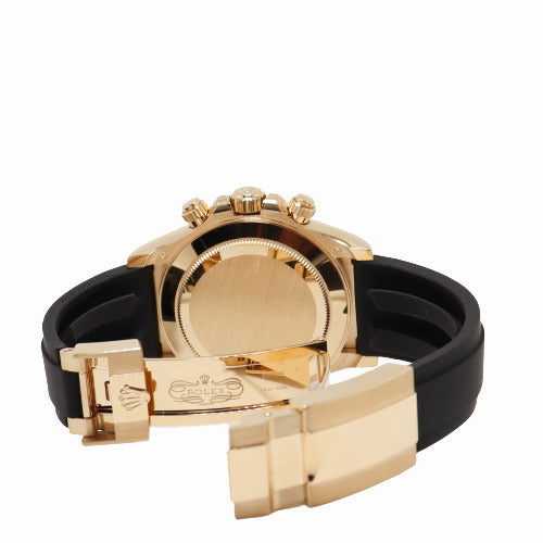 Rolex Mens Daytona Yellow Gold 40mm Meteroite Chronograph Dial Watch Reference# 116518LN - Happy Jewelers Fine Jewelry Lifetime Warranty