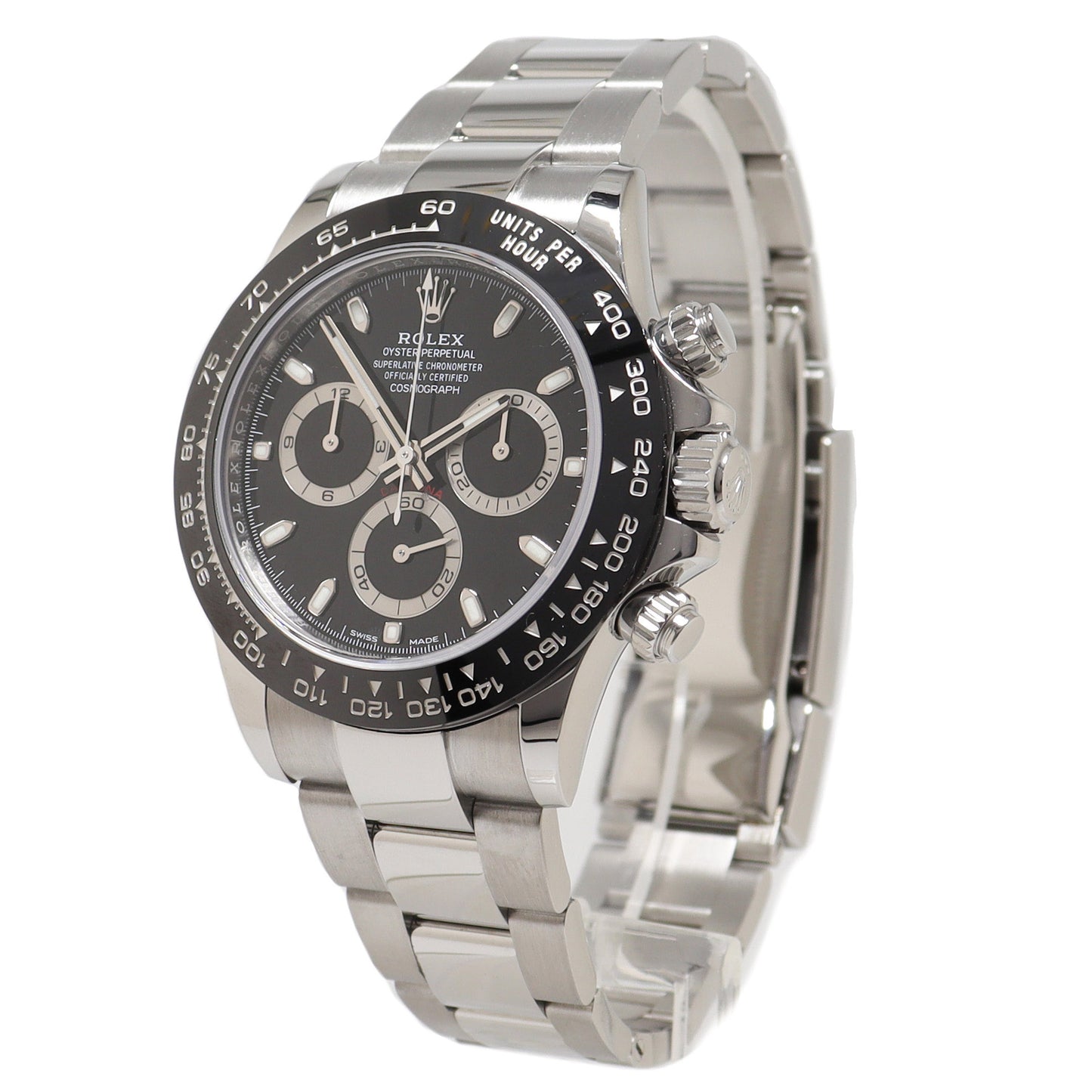 Load image into Gallery viewer, Rolex Men&amp;#39;s Daytona Stainless Steel 40mm Black Chronograph Dial Watch Reference# 116500 - Happy Jewelers Fine Jewelry Lifetime Warranty
