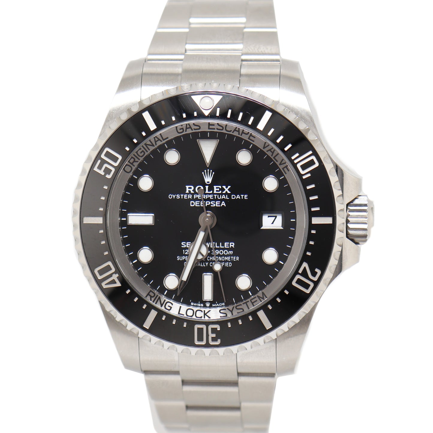 Load image into Gallery viewer, Rolex Mens Sea Dweller Stainless Steel Black Dot Dial Watch Reference# 136660 - Happy Jewelers Fine Jewelry Lifetime Warranty
