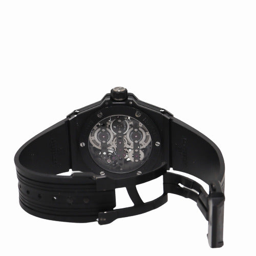 Load image into Gallery viewer, Hublot Big Bang Meca-10 Black Magic Black Ceramic 45mm Black Skeleton Stick Dial Watch Reference# 414.CI.1123.RX - Happy Jewelers Fine Jewelry Lifetime Warranty
