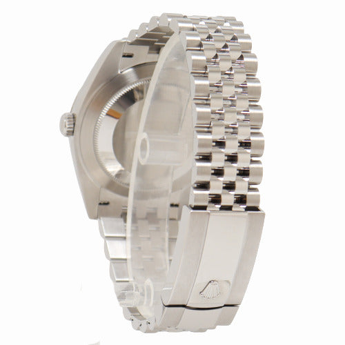 Rolex Mens Datejust Stainless Steel 41mm Wimbledon Dial Watch Reference# 126334 - Happy Jewelers Fine Jewelry Lifetime Warranty