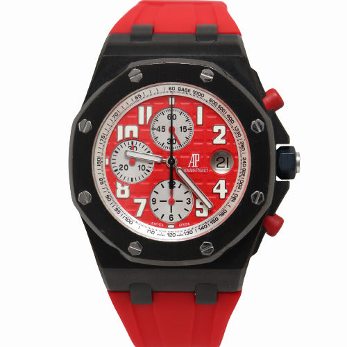 Audemars Piguet Mens Royal Oak Offshore Black Coated Stainless