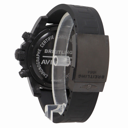 Breitling Mens Avenger Hurricane 12h Breitlight 50mm Black Chronograph Dial Watch# - Happy Jewelers Fine Jewelry Lifetime Warranty