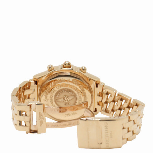 Rolex Mens Crosswind Yellow Gold Black Chronograph Dial Watch Reference# K13355 - Happy Jewelers Fine Jewelry Lifetime Warranty