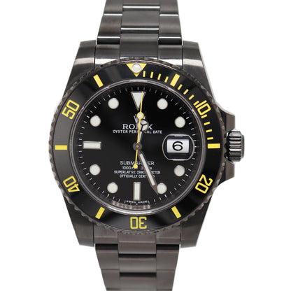 Rolex Men's Submariner Date Stainless Steel 40mm Black Dot Dial Watch Reference #: 116610LN - Happy Jewelers Fine Jewelry Lifetime Warranty