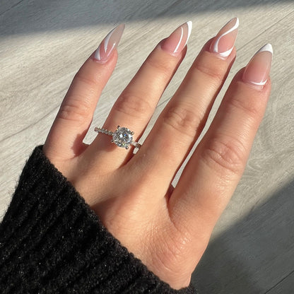 1.51 Round Brilliant Diamond Engagement Ring - Happy Jewelers Fine Jewelry Lifetime Warranty