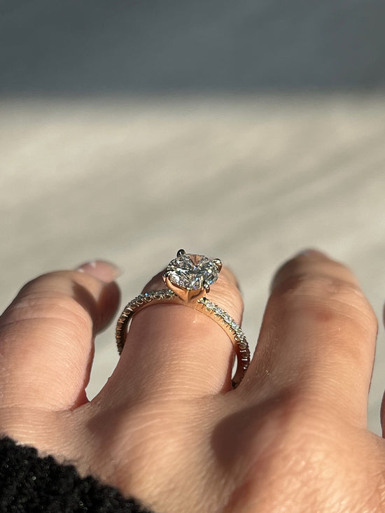 1.51 Round Brilliant Diamond Engagement Ring - Happy Jewelers Fine Jewelry Lifetime Warranty