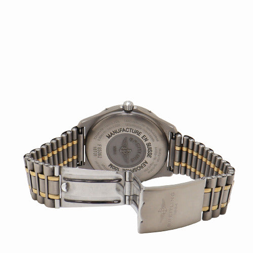 Breitling Mens Aerospace Titanium 40mm Black Stick Dial Watch Reference# F65062 - Happy Jewelers Fine Jewelry Lifetime Warranty