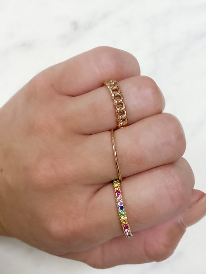 The Rainbow Ring - Happy Jewelers Fine Jewelry Lifetime Warranty