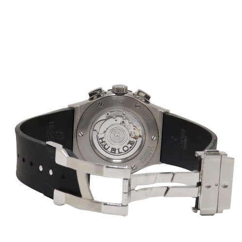 Hublot Mens Classic Fusion Titanium 45mm Black Chronograph Carbon Fiber Dial Watch Reference# 521.nq.1771.rx.plp16 - Happy Jewelers Fine Jewelry Lifetime Warranty