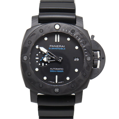 Panerai Men's Submersible Titanium 42mm Black Dot Dial Watch Reference# PAM01231 - Happy Jewelers Fine Jewelry Lifetime Warranty