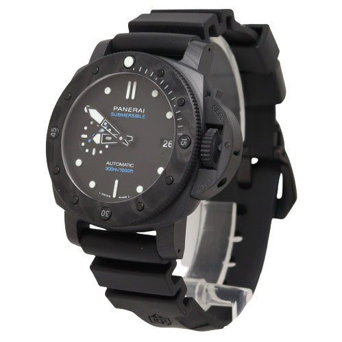 Panerai Men's Submersible Titanium 42mm Black Dot Dial Watch Reference# PAM01231 - Happy Jewelers Fine Jewelry Lifetime Warranty