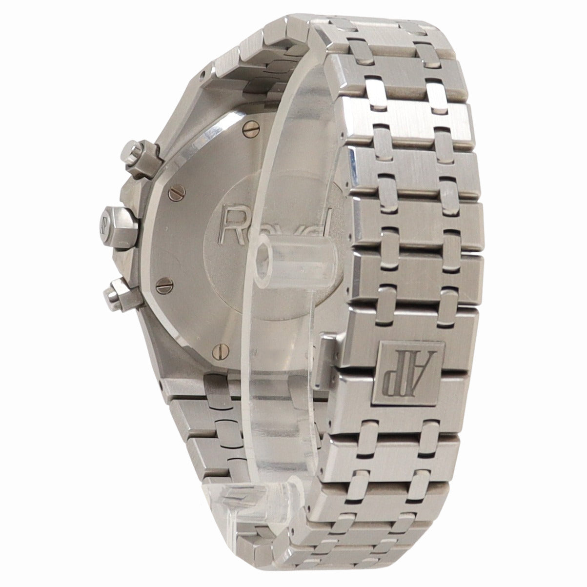 Audemars Piguet Men's Royal Oak Stainless Steel 41mm Black "Grande Tapisserie" Dial Watch Reference#  26331ST.OO.1220ST.02 - Happy Jewelers Fine Jewelry Lifetime Warranty