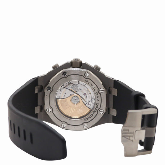 Audemars Piguet Royal Oak Offshore 42mm Titanium Gray Chronogprah Dial Watch Reference#  26470IO.OO.A006CA.01 - Happy Jewelers Fine Jewelry Lifetime Warranty