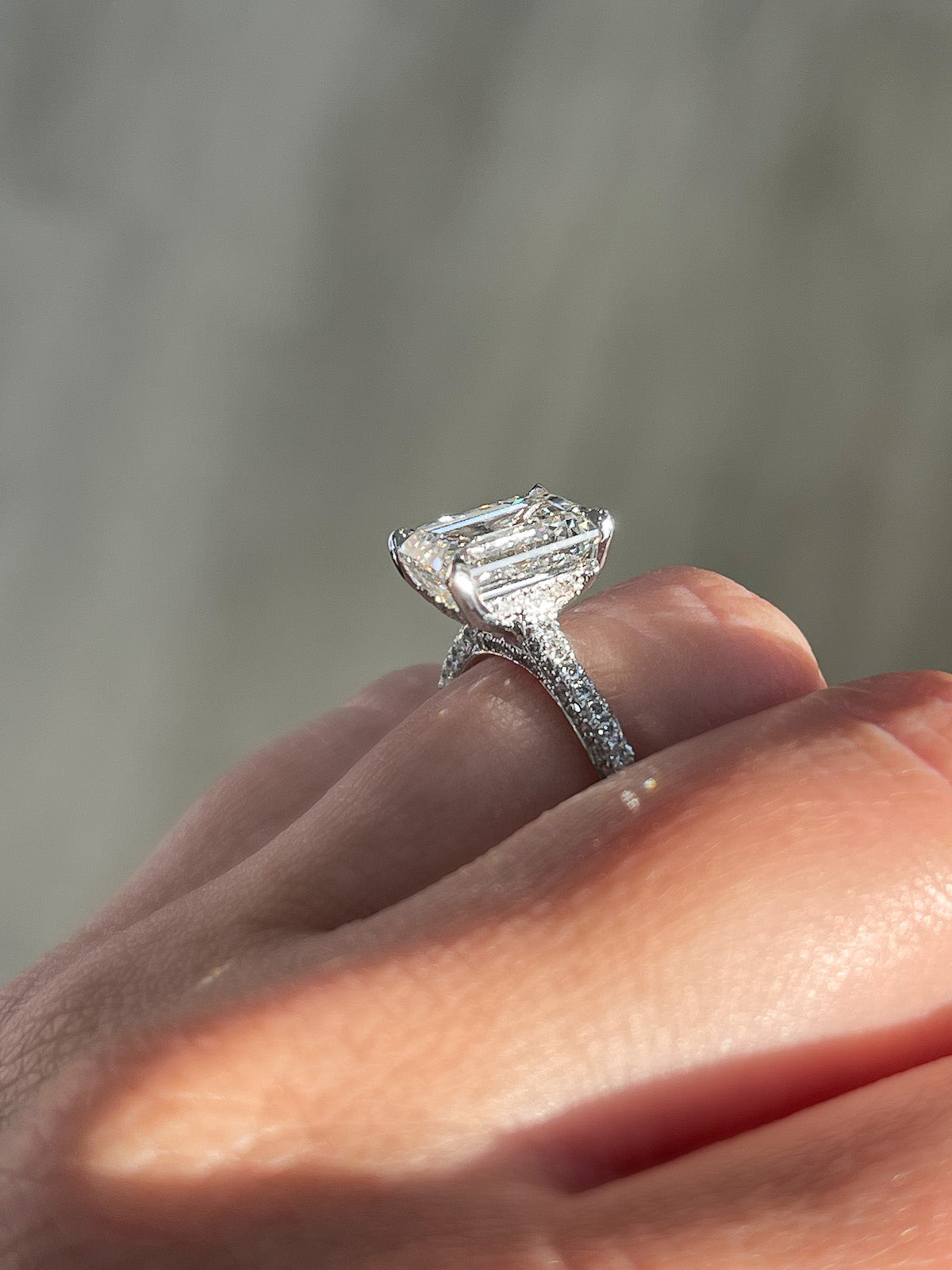 Engagement Ring Wednesday | 3.00 Lab Created Emerald - Happy Jewelers Fine Jewelry Lifetime Warranty