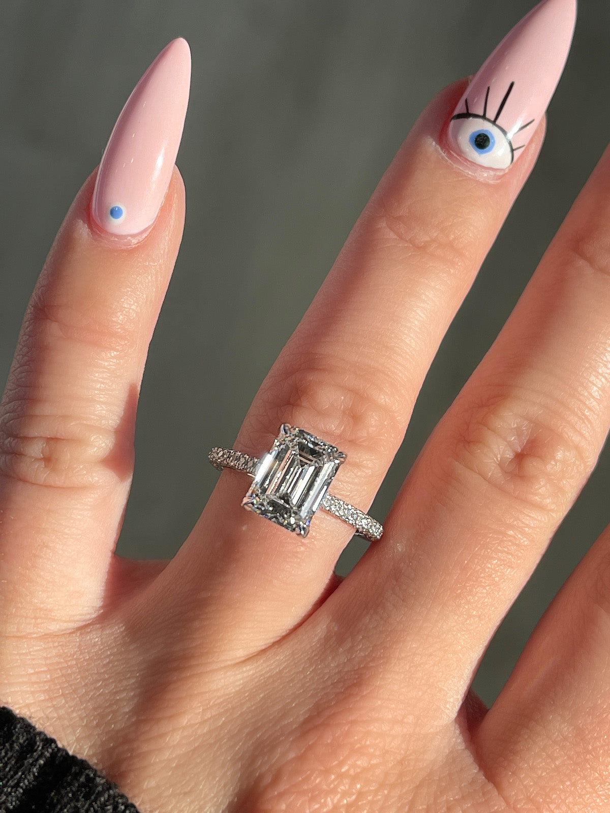 Engagement Ring Wednesday | 3.00 Lab Created Emerald - Happy Jewelers Fine Jewelry Lifetime Warranty