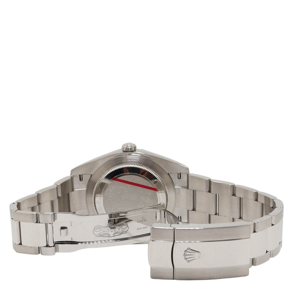 Rolex Datejust 41mm Stainless Steel Black Stick Dial Watch Reference# 126300 - Happy Jewelers Fine Jewelry Lifetime Warranty