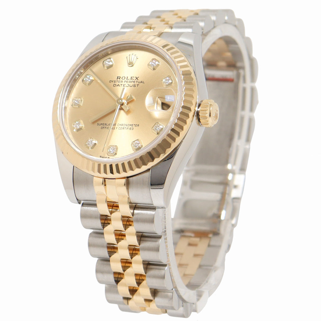 Rolex Datejust 31mm Stainless Steel and Yellow Gold