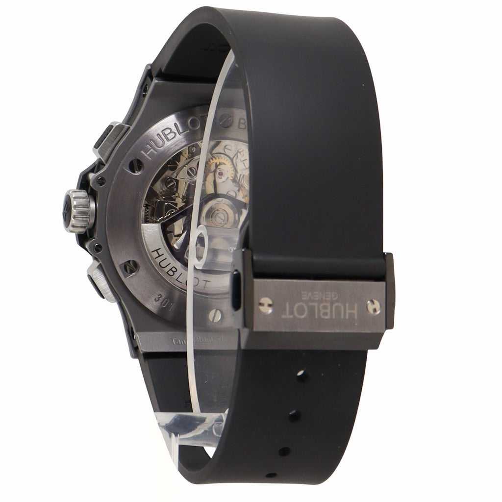 Hublot Big Bang Grey Titanium 44mm Grey Chronograph Dial Watch Reference# 301.AI.460.RX - Happy Jewelers Fine Jewelry Lifetime Warranty