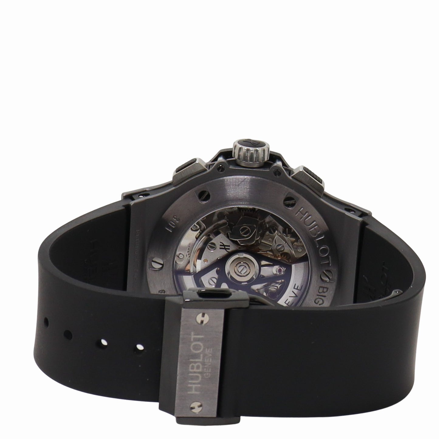 Hublot Big Bang Grey Titanium 44mm Grey Chronograph Dial Watch Reference# 301.AI.460.RX - Happy Jewelers Fine Jewelry Lifetime Warranty