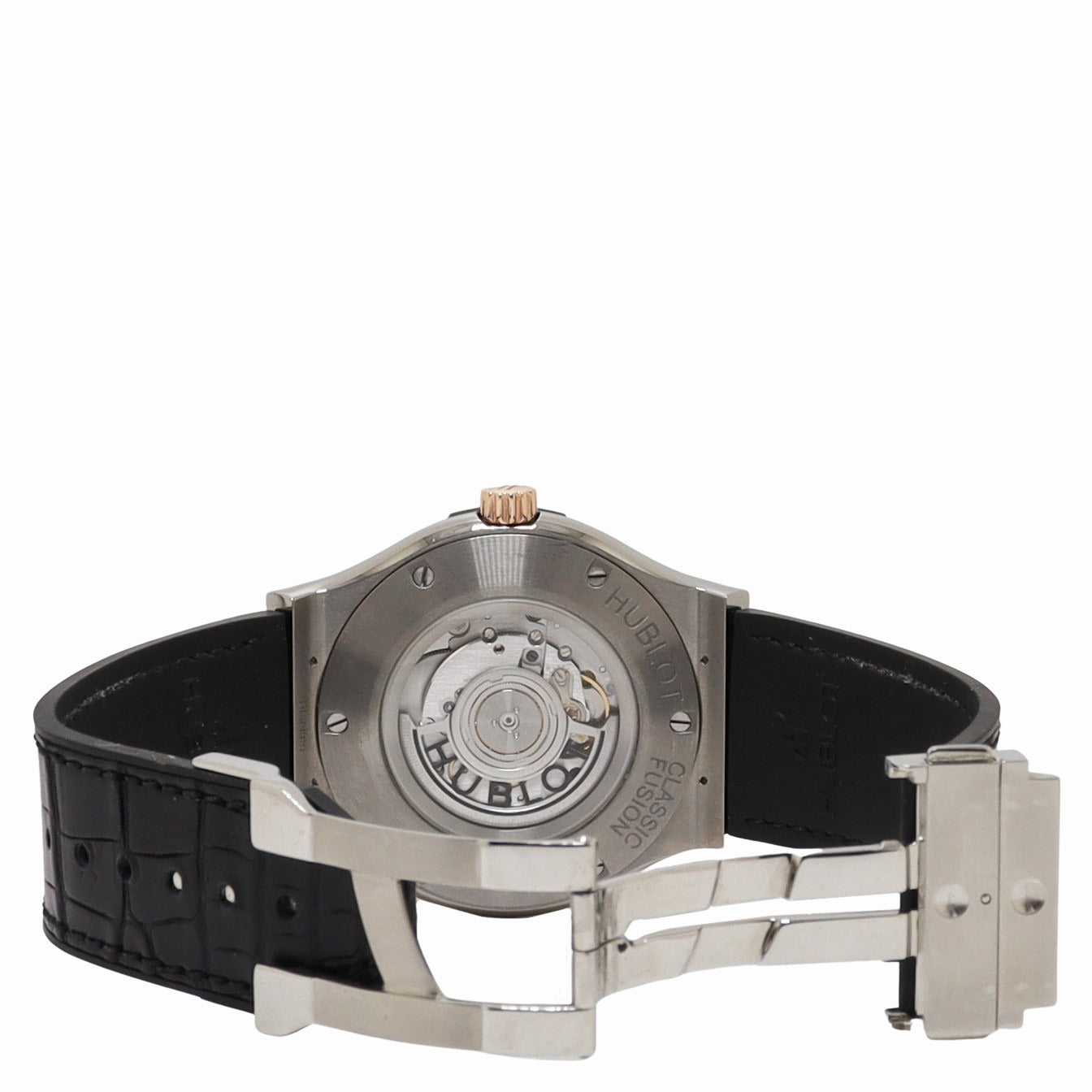 Hublot Classic Fusion Titanium 45mm Black Dial Watch Reference# 511.NO.1181.RX - Happy Jewelers Fine Jewelry Lifetime Warranty