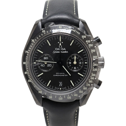 Omega Speedmaster Dark Side of the Moon "Pitch Black" Black Ceramic 44.25mm Black Chronograph Dial Watch Reference# 311.92.44.51.01.004 - Happy Jewelers Fine Jewelry Lifetime Warranty