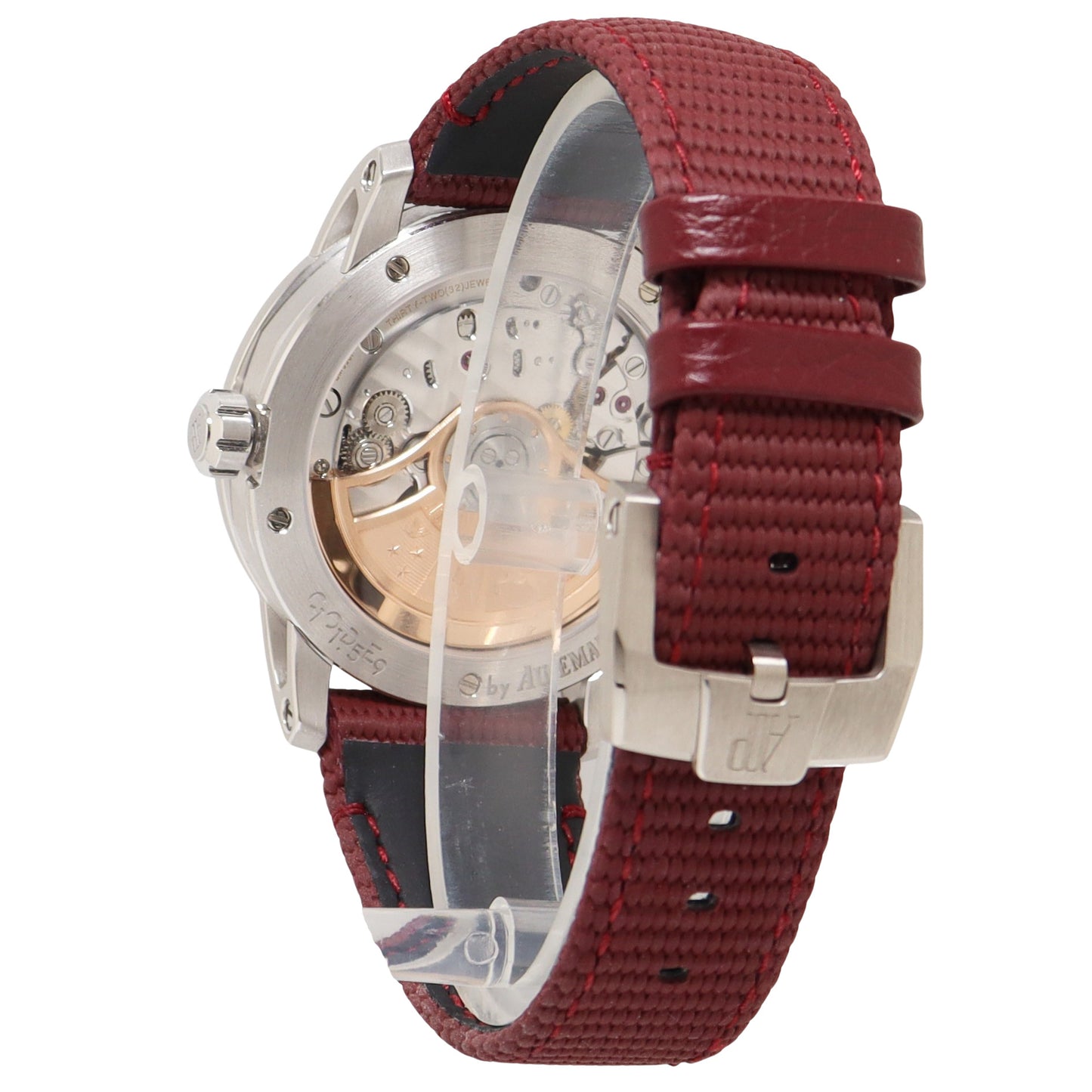 Audemars Piget Code 11.59 41mm White Gold Smoke Burgundy Dial Watch Reference# 15210BC.OO.A500KB.01 - Happy Jewelers Fine Jewelry Lifetime Warranty