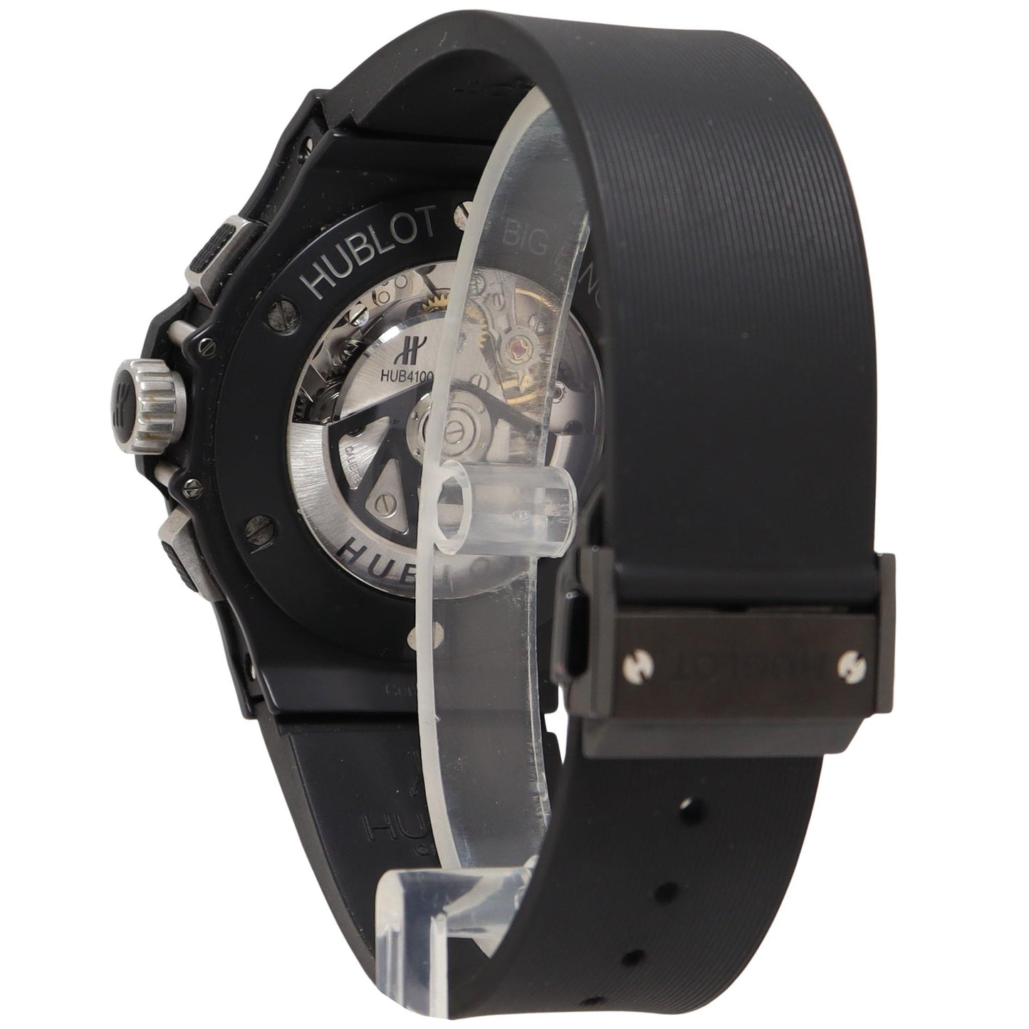 Hublot Big Bang Ceramic 44mm Black Chronograph Dial Watch Reference# 301.C1.1770.RX - Happy Jewelers Fine Jewelry Lifetime Warranty