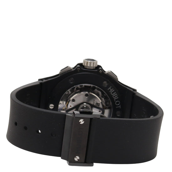 Hublot Big Bang Ceramic 44mm Black Chronograph Dial Watch Reference# 301.C1.1770.RX - Happy Jewelers Fine Jewelry Lifetime Warranty
