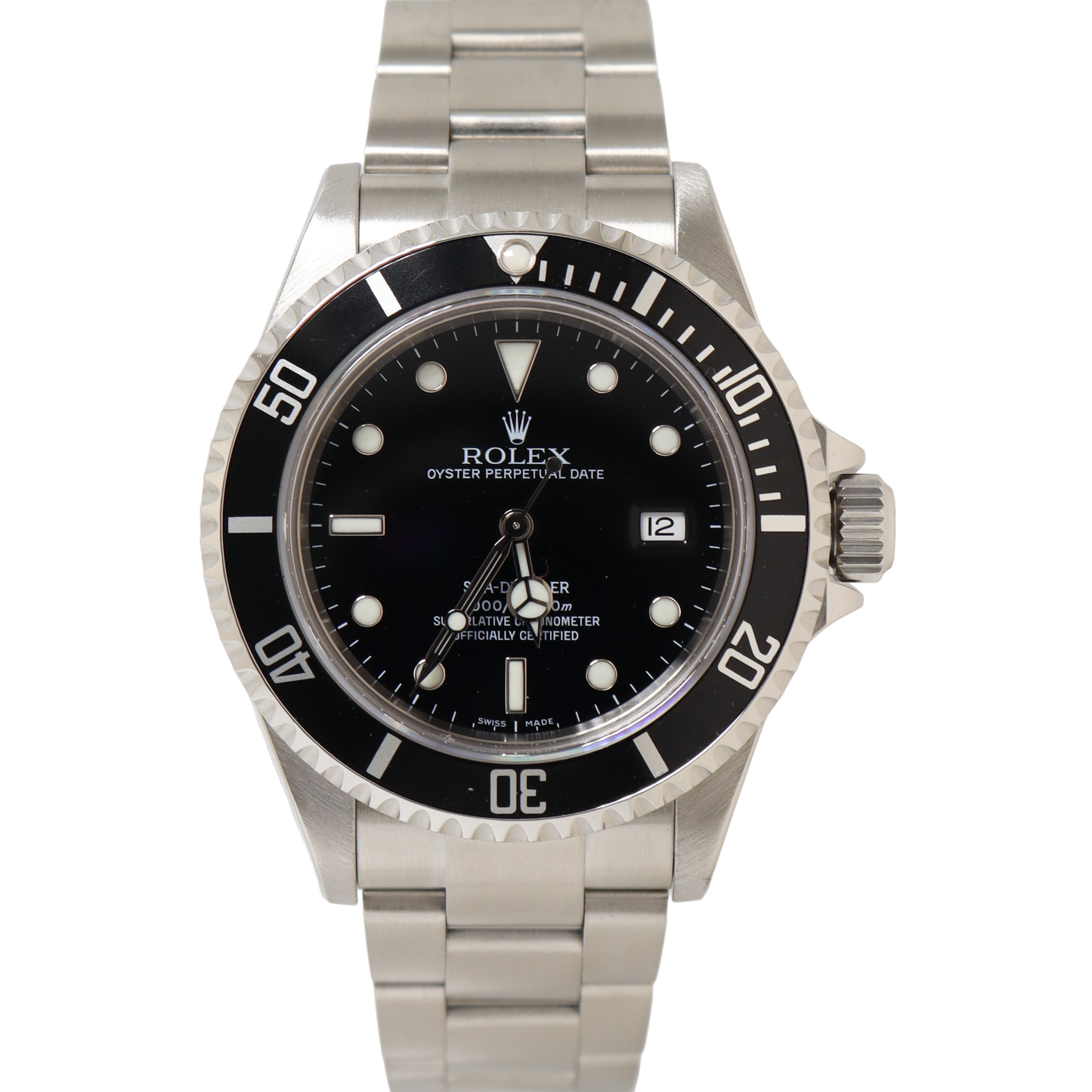Load image into Gallery viewer, Rolex Sea Dweller Stainless Steel 40mm Black Dot Dial Watch Reference#: 16600 - Happy Jewelers Fine Jewelry Lifetime Warranty
