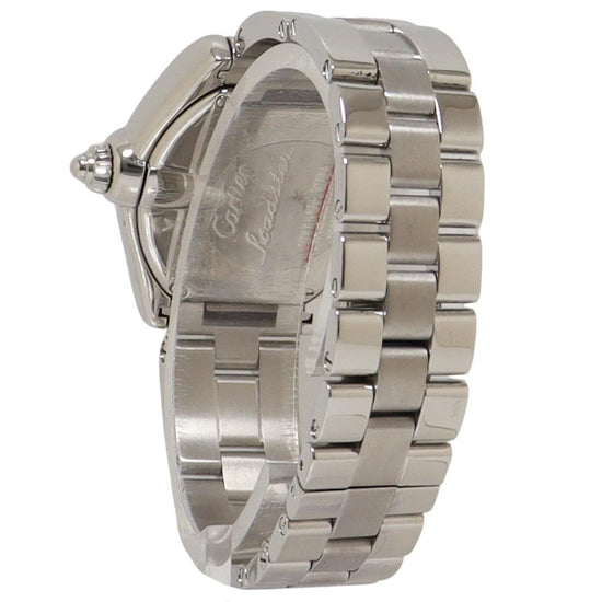 Cartier Roadster Stainless Steel 32mm Salmon Roman Dial Watch Reference#: 2675 - Happy Jewelers Fine Jewelry Lifetime Warranty