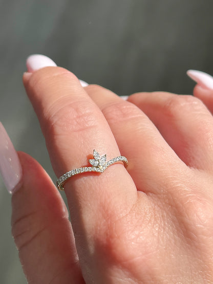 Marquise Trio Ring - Happy Jewelers Fine Jewelry Lifetime Warranty