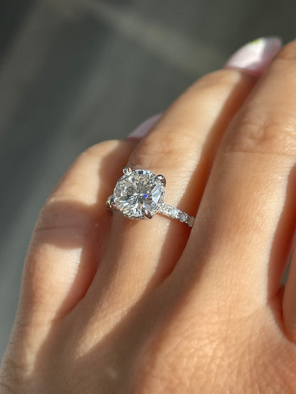 Engagement Ring Wednesday | 2.02 Round Brilliant Diamond - Happy Jewelers Fine Jewelry Lifetime Warranty