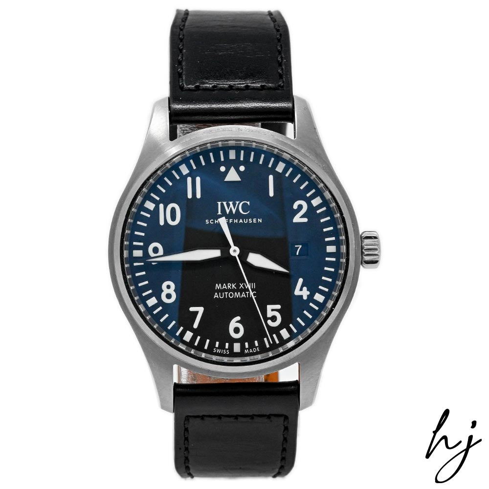 IWC Schaffhausen Men s Pilot Mark XVIII Stainless Steel 40mm Black