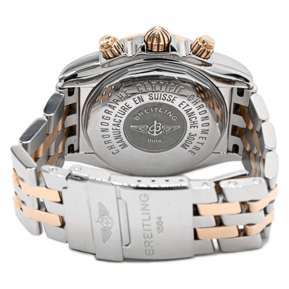 Breitling Mens Chronomat Evolution 44mm White Roman Dial Watch Referemce #: C1335653 - Happy Jewelers Fine Jewelry Lifetime Warranty