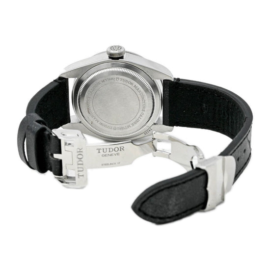 Tudor Men's Black Bay Stainless Steel 41mm Black Dot Dial Watch Reference #: M79230N - Happy Jewelers Fine Jewelry Lifetime Warranty