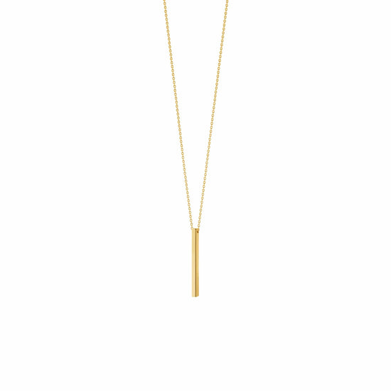 Load image into Gallery viewer, Vertical Bar Necklace - Happy Jewelers Fine Jewelry Lifetime Warranty
