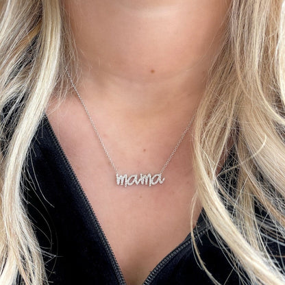 Diamond Mama Necklace - Happy Jewelers Fine Jewelry Lifetime Warranty