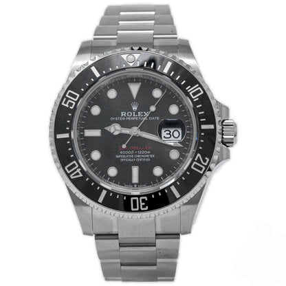 Rolex Men's Sea-Dweller 50Th Anniversary Stainless Steel Black Dot Dial Watch Reference #:126600 - Happy Jewelers Fine Jewelry Lifetime Warranty