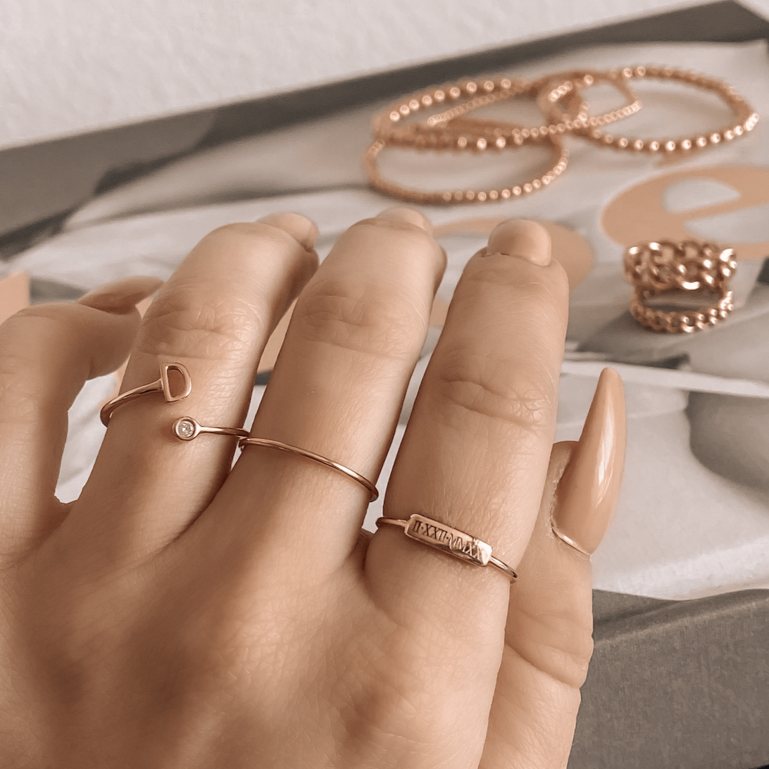 Personalized ID Ring - Happy Jewelers Fine Jewelry Lifetime Warranty