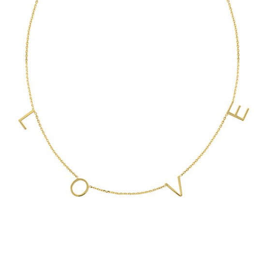 Spaced Name Necklace - Happy Jewelers Fine Jewelry Lifetime Warranty